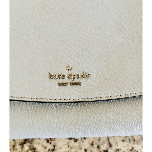 Kate Spade RETAIL $279 | Greer Leather Crossbody Bag | Color: Ocean Blue - Picture 10 of 16